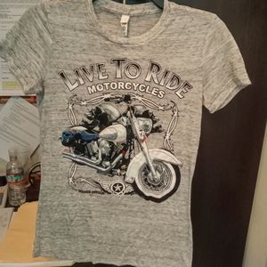 Tee shirt, Live to Ride Motorcycles.